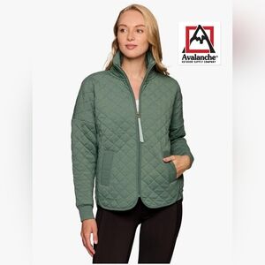 Avalanche Women's Soft Pine Quilted Jacket Sz XL